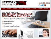 Tablet Screenshot of networkoutsource.com